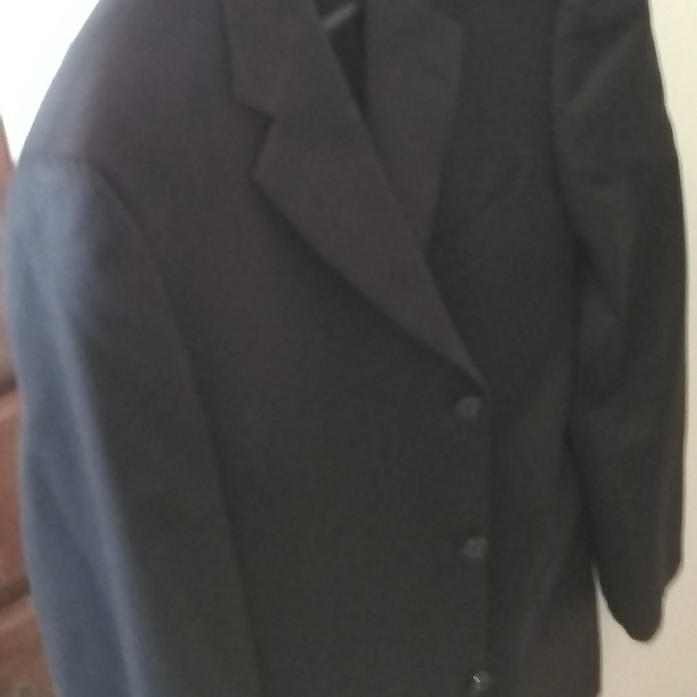 Donald Trump black three-button Blazer